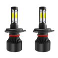 thumbnail image 1 of 2 Piezas LED de Cuatro DYNWAVEMX para Delanteros de Coche 6000LM Bombilla Alto-bajo 6000K H4 9003, 1 of 8