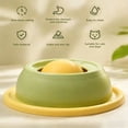 thumbnail image 4 of Slow Feeder Pet Bowl, Rolling Ball Design Dog and Cat Bowl, Non Slip Feeding Bowl for Daily Pet Feeding(Grey), 4 of 8