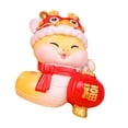 thumbnail image 4 of Fancyes Cute Snake Statue Spring Festival Decor Holiday Gift Centerpiece Table Decoration Chinese New Year Decor for Bookshelf Indoor B, 4 of 8