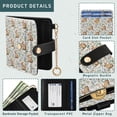thumbnail image 5 of Qxltty Easter Brown Bunny Eggs Ladies Wallet Rfid Slim Thin Compact Credit Card Women Wallet Zipper Coin Pocket and ID Window for Female Gifts, 5 of 8