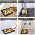 thumbnail image 5 of Honeii Happy New Year 2025 C Pattern Door Mat, Welcome Door Mats Outdoor Indoor, Stain and Fade Resistant, Non-Slip Entry Matfor Bedroom, Bathroom, Kitchen, 5 of 7