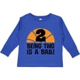 thumbnail image 3 of Inktastic 2nd Birthday Basketball Sports Boys Boys or Girls Long Sleeve Toddler T-Shirt, 3 of 5
