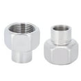 thumbnail image 6 of 1/2in NPT Female to 1in NPT Female Reducing Coupling Pipe Hex Connector Adapter Pipe Fittings, 6 of 8