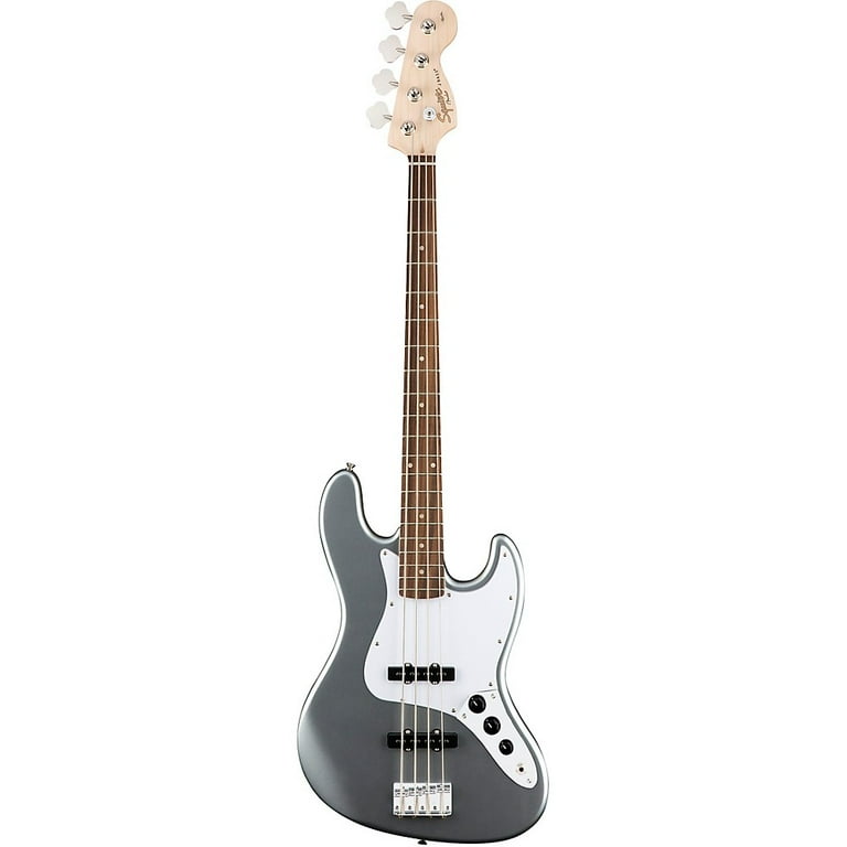 大きい割引 Jazz Series Affinity Squier Bass Walmart.com - Silver) (Slick ベース