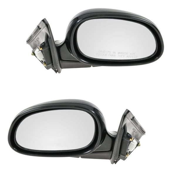TRQ Power Side View Mirrors LH & RH Set of 2 for 92-95 Civic Sedan MRA04874 Fits select: 1992-1995 HONDA CIVIC