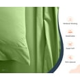 thumbnail image 3 of SGI Bedding 600 TC Egyptian Cotton Bed Sheet Set - Texas King Size Sheets 600 Count Sheets Soft, Durable Sheets Cotton Sheets in 600 TC 18" Deep, Sage Solid, 3 of 8