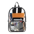 thumbnail image 5 of Eastsport Unisex 16" Success Clear Backpack, Black, 5 of 7