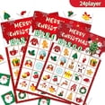 thumbnail image 3 of Christmas Bingo Game for Kids, Adults and Large Groups - Xmas Winter Holiday Bingo Cards Indoor Home Activities - Christmas Games for Families & Kids Party Supplies Holiday Gatherings, 3 of 6