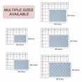 thumbnail image 6 of Sky Blue Morocco Outdoor Rug 5x7 Ft, Non Slip Washable Area Rug, Farmhouse Geometric Quatrefoil Grid Patio Rugs Carpet Runner, Large Floor Mat for Indoor/Outdoor Deck Porch Camping, 6 of 8