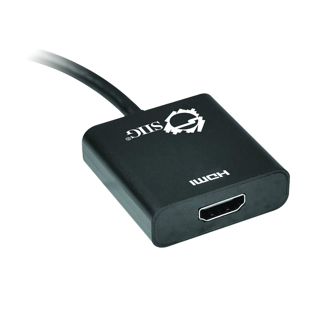 Video // Audio Adapter 9.6 In Displayport // Hdmi Siig Displayport to Hdmi Adapter