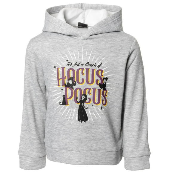 Disney Hocus Pocus Big Girls Fleece Pullover Hoodie Little Kid to Big
