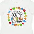 thumbnail image 4 of Inktastic I Love My Cousin Autism Awareness Boys or Girls Toddler T-Shirt, 4 of 5