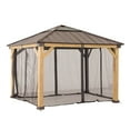 thumbnail image 4 of Sunjoy Universal Mosquito Netting for 11 ft. ×11 ft. Wood-Framed Gazebos, 4 of 5