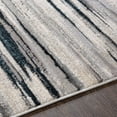 thumbnail image 6 of Hauteloom Harran Living Room, Bedroom Area Rug - Contemporary - Black, Charcoal, Gray - 4'3" x 5'11", 6 of 7