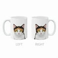 thumbnail image 2 of MUGBREW 11 Oz Ceramic Tea Cup Coffee Mug, Calico Kitten Cat, 2 of 7