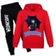 thumbnail image 3 of Sudadera con capucha Wednesday Adams para niños, sudadera con capucha para niños y niñas, sudadera estampada para niños pequeños de 3 a 12 años, conjunto deportivo, abrigo, ropa negra, 3 of 4