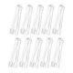 thumbnail image 1 of 10 pinzas para hielo y barbacoa, fáciles de agarrar, multifunción, para servir alimentos, para barbacoa, hornear, aperitivos, freír en barra., 1 of 9