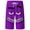 Z167-Purple, variant on CHENge Board Shorts Lightweight Hawaiian Print Quick-Dry Beach Swimming Shorts with Pockets Anti-Chafe Fishing Shorts for Men