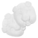thumbnail image 4 of KAKOWELY 2 máscaras de mascarada DIY, máscaras de fiesta, máscaras de mascarada en blanco para pintar, máscara de mascarada para niños, 4 of 5