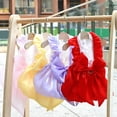 thumbnail image 4 of CBFFDC Dress Up Adorable Pet Spring Supply Soft Comfortable Stylish Flowing Gauze And Bowknot, 4 of 6