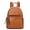 Brown, variant on Kattee Genuine Leather Backpack Purse for Women Multi-functional Elegant Daypack Soft Leather Shoulder Bag Shopping Trip