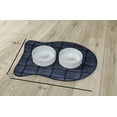 thumbnail image 2 of Simply Daisy Basketweave Fish Shape Pet Feeding Mat for Cats, 2 of 3