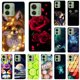 thumbnail image 2 of Para Motorola Moto Edge 40 Funda De Teléfono Impresión De Moda Lindo Gato Flor Suave TPU Cubierta Del, 2 of 3