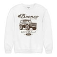 thumbnail image 5 of Ford Bronco Wild and Untamed Since 1966 Sweatshirt Vintage Off-Road 4x4 Adventure Retro Truck Licensed Crewneck, 5 of 7