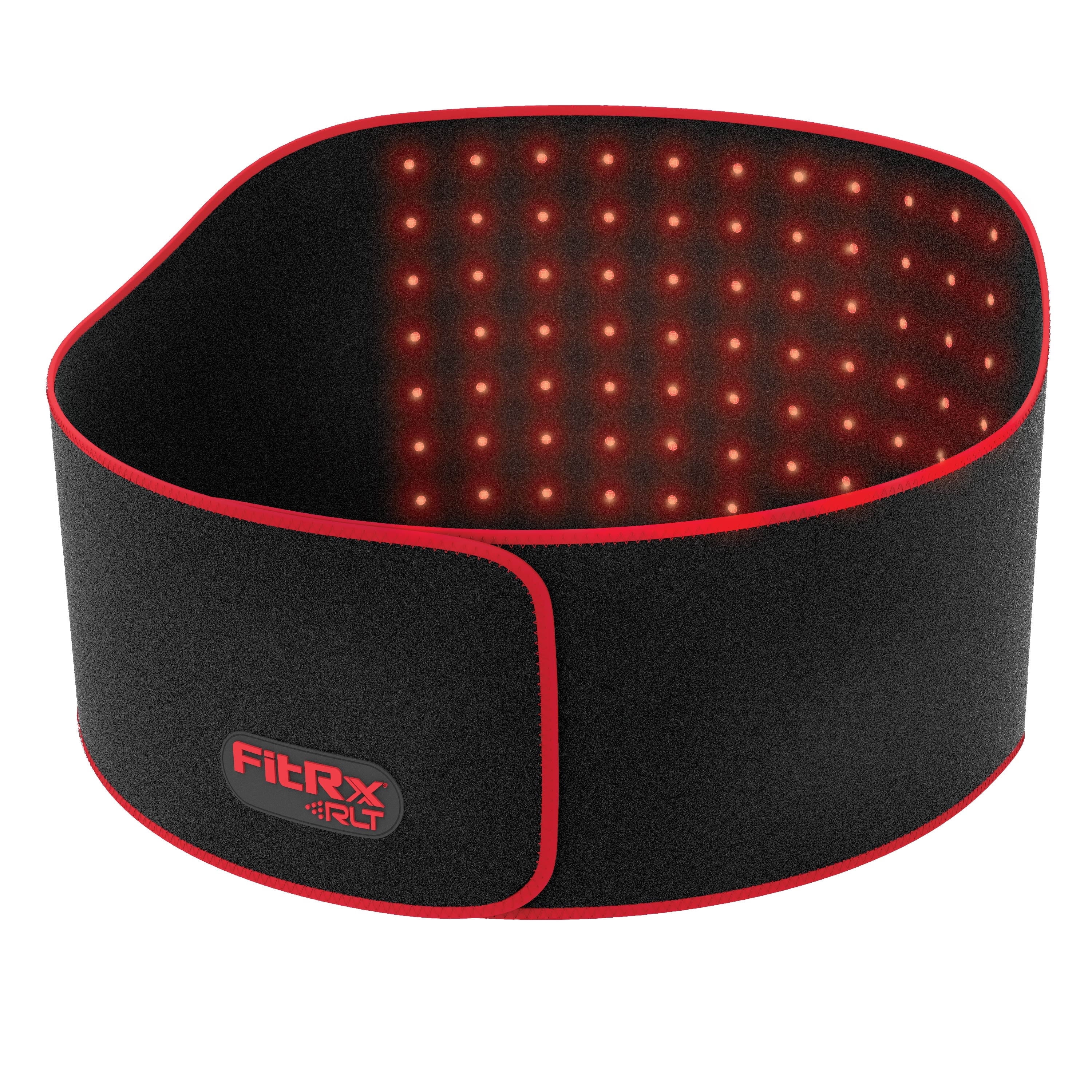 (2 pack) FitRx Heated Massage Belt with Remote Control and Adjustable Timer
