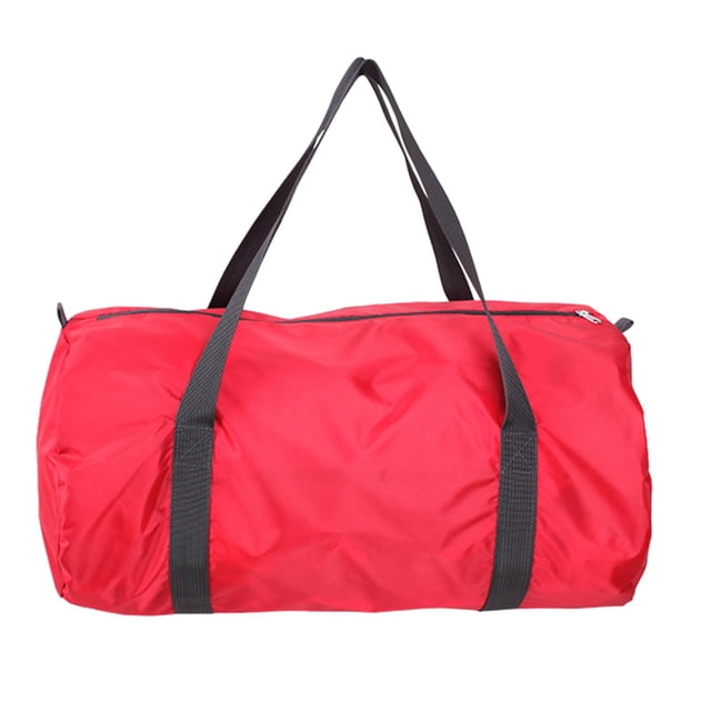 Bolsa de almacenamiento para acampar, bolsa de viaje, bolsa de lona, contenedor de equipaje de gran capacidad Rojo