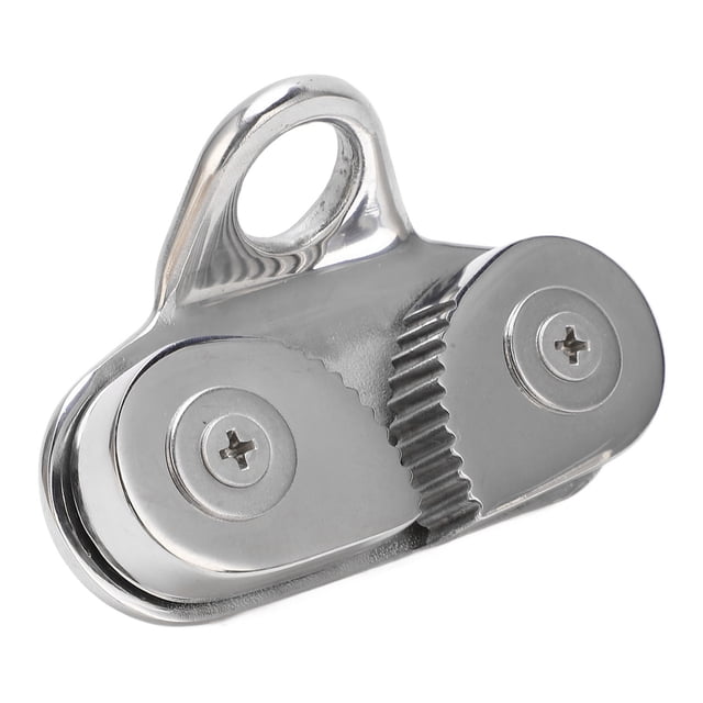 Cam Cleat Leading Ring, Stainless Steel Exquisite Workmanship Cam Cleat 3 To 15mm Rope Portable 16mm for Boat