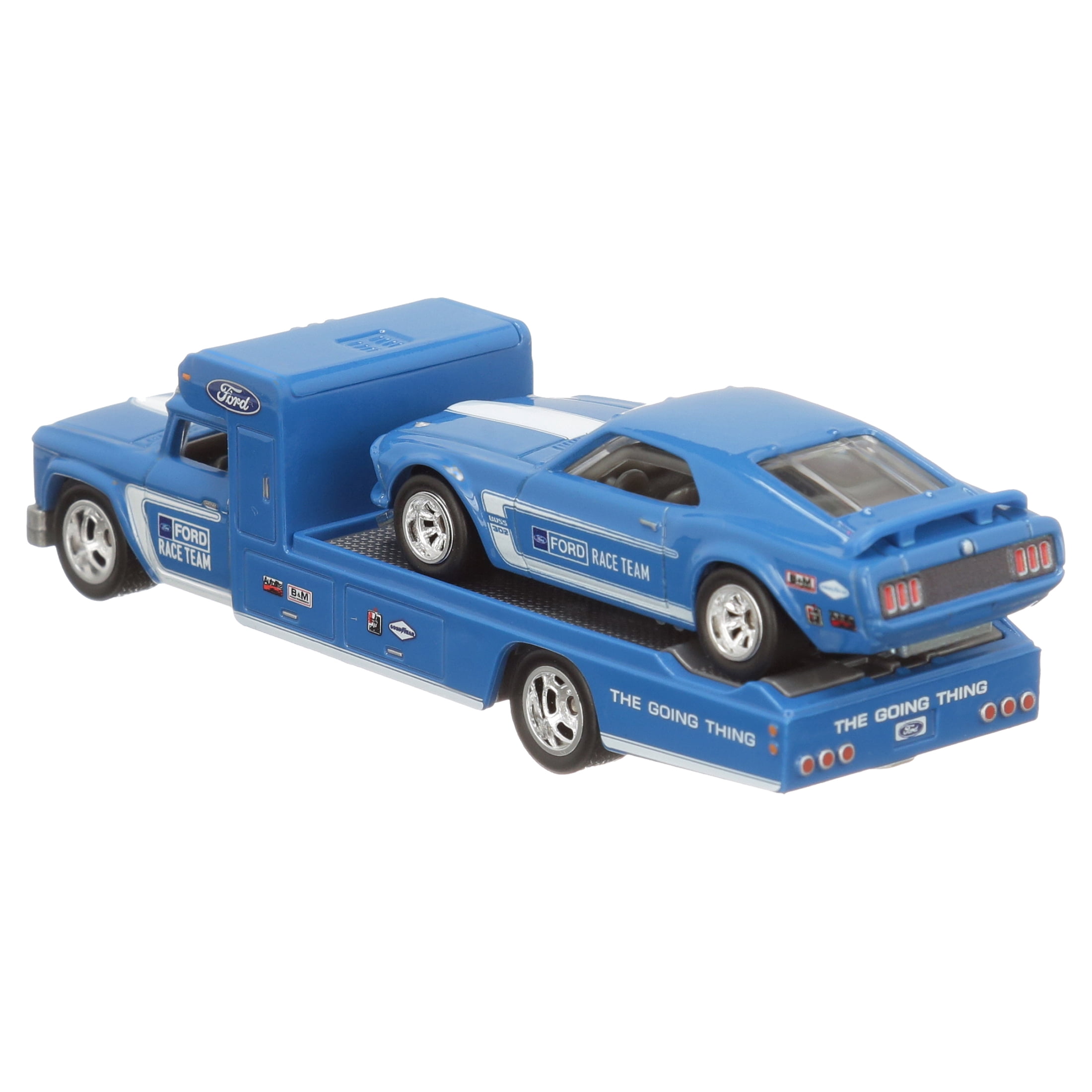 Hot Wheels '69 Ford Mustang Boss 302 & Retro Rig 1:64 Scale
