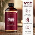 thumbnail image 2 of MAJESTIC PURE Vanilla Caramel Drizzle Premium Oil | Vanilla & Caramel Flavour | Premium Grade Fragrance Oil Used in Diffusers, DIY, Self Care | 4 Fl Oz, 2 of 9