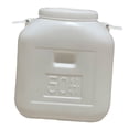 thumbnail image 2 of S SERENABLE Water Barrel Airtight Multipurpose Rain Barrel for Enzyme Fermentation White 50L Short, 2 of 9