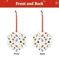 thumbnail image 2 of Yiaed Rocket Planets Print Christmas Tree Hanging Tree Shape Bookshelf Pendant, Christmas Hanging Ornaments Decorations,Christmas Ornaments New Years Decorations-Hexagon, 2 of 7