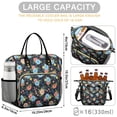 thumbnail image 5 of Pioneer Flower Floral Print Pattern Womens Lunch Box for Work,Insulated Large Lunch Bag,Leakproof Adult Lunch Bag for Work,Beach,Travel,Picnic,Camping, 5 of 6