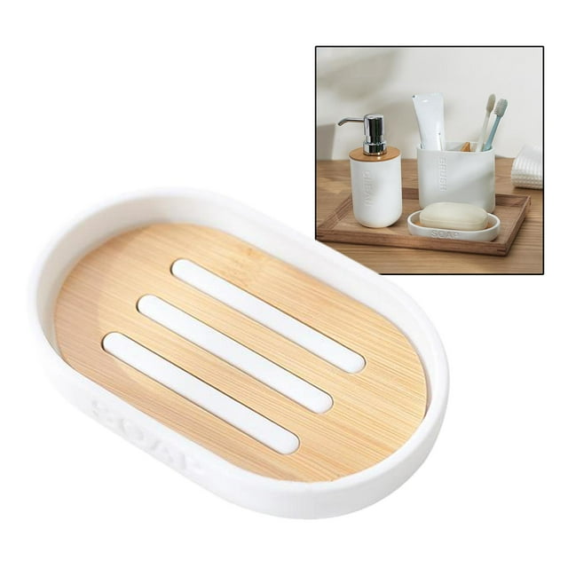 Juego de Accesorios de Baño Macarena 6 Piezas Plástico Grueso Bote de Basura del Baño