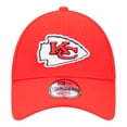 thumbnail image 2 of Men's New Era  Red Kansas City Chiefs Core Team 9FORTY Adjustable Hat, 2 of 4