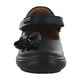 thumbnail image 3 of Zapato Escolar Coqueta para niña en piel negro Castor con moño decorativo, 3 of 4