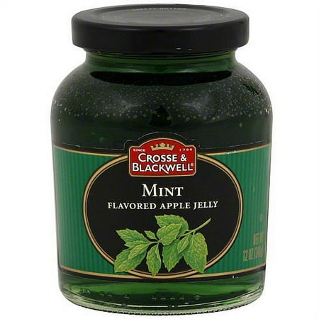 Crosse & Blackwell Mint-Flavored Apple Jelly, 12 oz (Pack of 6)