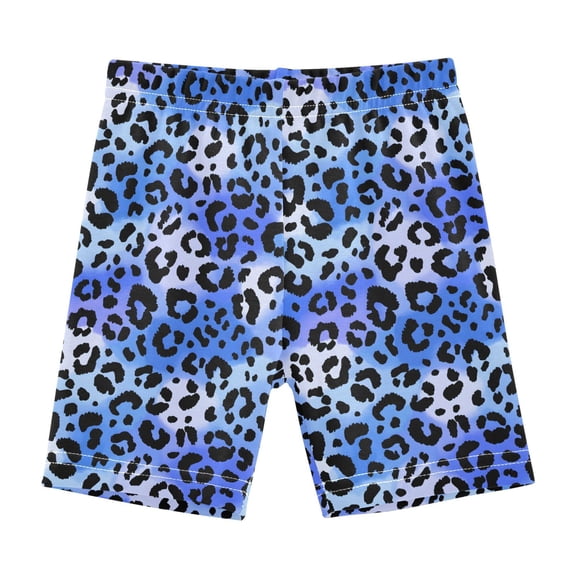 joogoo Neon Leopard Girls Lined Shorts Bike Dance Bottoms 6T