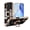Black, variant on Decase Compatible with iPhone 16 Plus Case with Magnetic Adjustable Ring,Plated Golden Edge and Luxury Shockproof Protection for iPhone 16 Plus 2024 Case for Women Men,Lightpurple
