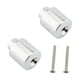 thumbnail image 2 of 2 tapones para puños de manillar de motocicleta para Honda CBR 954RR CBR929RR VTR Plata, 2 of 9