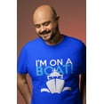 thumbnail image 3 of Old Glory Mens I'm On A Boat Short Sleeve Graphic T Shirt, 3 of 6
