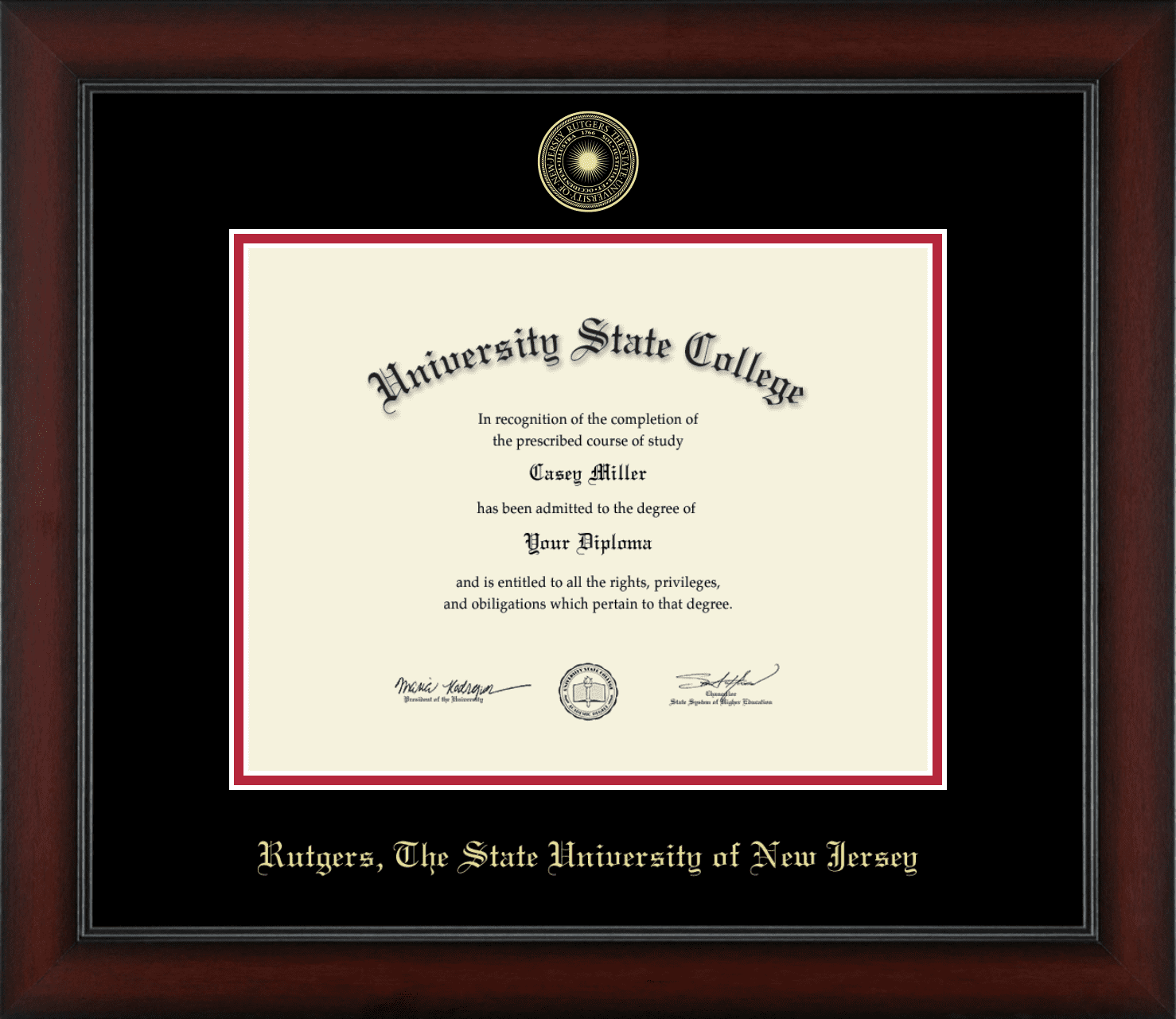 Rutgers University Diploma Frame Document Size 11 X 8 5 Walmart rutgers-university-diploma-frame-document-size-11-x-8-5-walmart