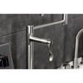 thumbnail image 4 of Kingston Brass KS4708DFL NuWave Deck Mount Pot Filler Faucet, Brushed Nickel, 4 of 8