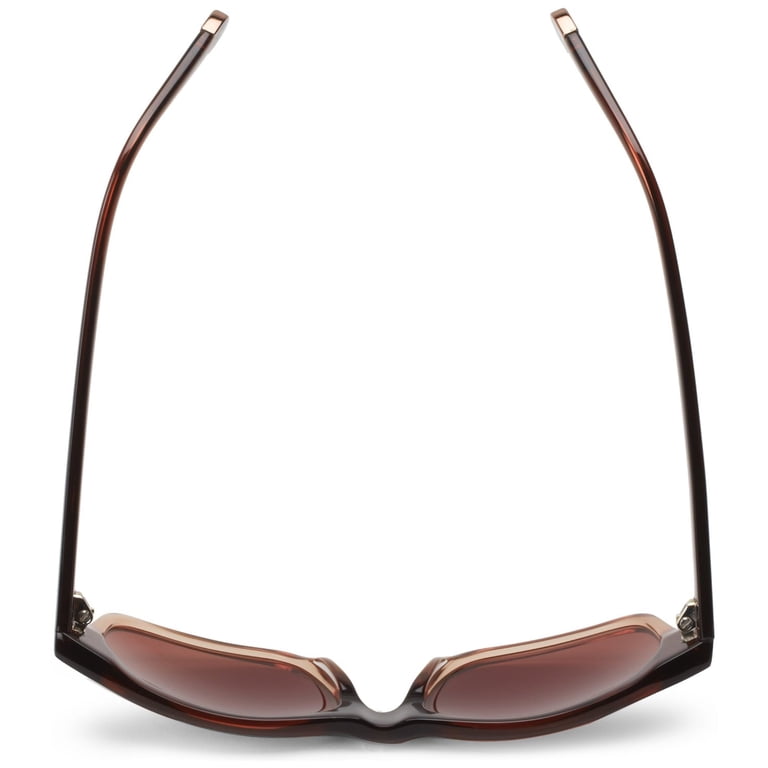 True Religion Sunglasses Jamie Rectangular Sunglasses,Brown  display picture 1