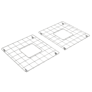 BOCCHI 2300 0016 Stainless Steel Sink Grid Double Bowl Kitchen Sinks