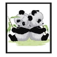 thumbnail image 2 of Kits de costura de bordado de punto de cruz de animales DIY 14CT estampado Handworks Craft FLhrweasw  Nuevo, 2 of 9