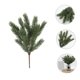 thumbnail image 5 of OULII 3Ud Ramas Artificiales De Pino Verde Para Interior Y Exterior Con Natural, 5 of 8